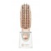 Укороченная массажная расческа Scalp Brush Gold, S-Heart-S, золотая, 376 зубчиков