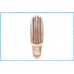 Укороченная массажная расческа Scalp Brush Gold, S-Heart-S, золотая, 376 зубчиков