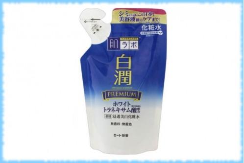Лосьон для фарфоровой кожи, удаляющий пигментные пятна от солнца Shirojyun Premium Whitening Lotion, рефил 170 мл.