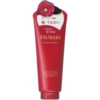 Бальзам для увлажнения и восстановления волос Tsubaki Extra Moist Treatment, Shiseido, 180 гр.