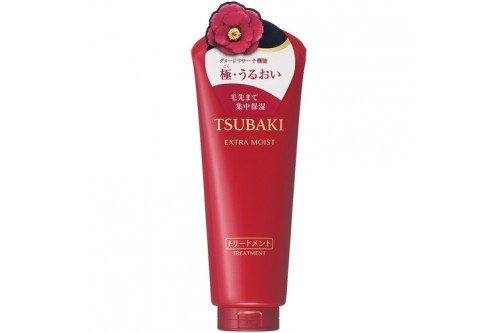 Бальзам для увлажнения и восстановления волос Tsubaki Extra Moist Treatment, Shiseido, 180 гр.