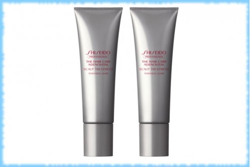Маска для тонких, редеющих волос Adenovital Scalp Treatment, Shiseido, 2*130 мл.