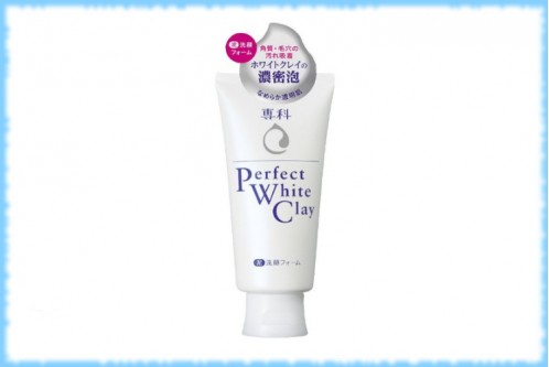 Пенка для умывания Perfect White Clay, Senka, Shiseido, 120 гр.