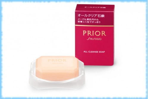 Мыло для лица Prior All Cleanse Soap, Shiseido, 100 гр.