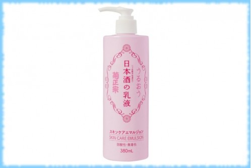Питательное молочко с саке Sake Brewing Skin Care Emulsion, Kiku-Masamune, 380 мл.