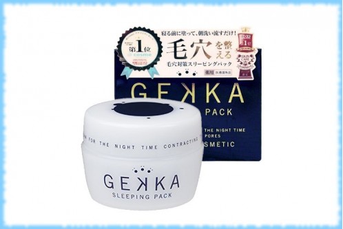 Комплексный крем для борьбы с широкими порами Gekka Sleeping Pack, 80 гр.