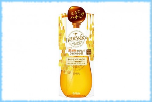 Сыворотка красоты с медом и маточным молочком All in one Serum Honeyshca, Sana, 150 гр.