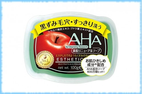 Косметическое туалетное мыло с фруктовыми кислотами AHA Soap, 100 гр.