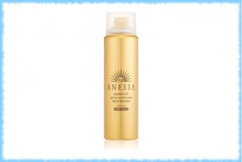 Питательное солнцезащитное молочко для использования во время активной деятельности Anessa Essence UV Sunscreen Aqua Booster, Shiseido, 60 гр. спрей