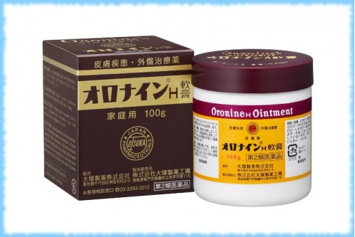 Лечебный и регенерирующий крем Oronine, Oinment Otsuka Seiyaku, 100 гр.