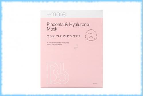 Тканевая маска с эффектом увлажнения Placenta & Hyalurone Mask, BB Laboratories, 4 шт.