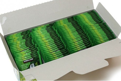 Японский зеленый чай в шелковых пакетиках Matcha-iri ryokucha Itoh En, Kirkland, 100 шт.