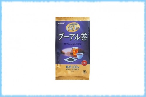 Чай пуэр Pu-erh Tea, Orihiro, 60 пакетиков