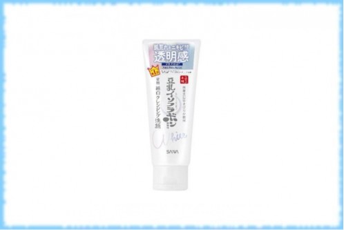Отбеливающая пенка для умывания Nameraka Honpo Medicated Cleansing Face Wash, Sana, 150 гр.