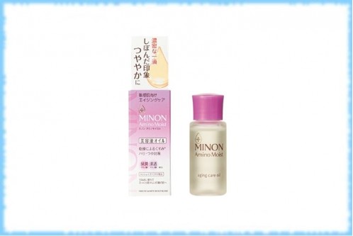 Масляная сыворотка для упругости и сияния кожи Minon Amino Moist Aging Care Oil, 20 мл.