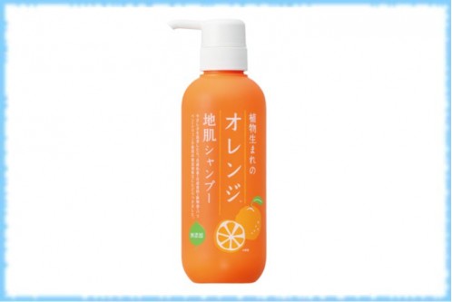 Шампунь для волос и кожи головы с соком апельсина Ishizawa Lab Plant-born Orange Skin Shampoo, 400 мл.